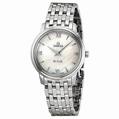 Omega De Ville Quartz 27.4mm Steel Women's Watch 424.10.27.60.05.001 7612586231810