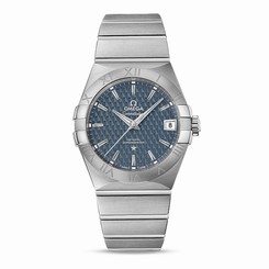NEW Omega Constellation Blue Dial Steel 38mm Ref-12310382103001