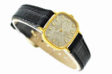 Vintage Omega Geneve Cal.620 Hand Wind Gold Plated Ladies Petite Watch 1065