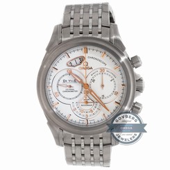 Omega DeVille Chronoscope 422.10.41.50.04.001 Auto Steel Mens Bracelet Watch 7612586198700