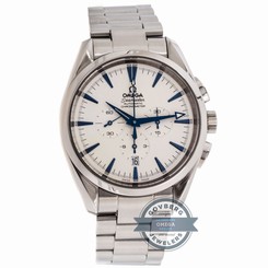 Omega Seamaster Aqua Terra Chrono 2512.30.00 Steel White Dial Auto Mens Watch