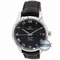 Omega De Ville 431.13.41.21.01.001 Auto 41mm Steel Mens Strap Watch Date 692128096289