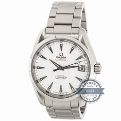 Omega Seamaster Aqua Terra 231.10.39.21.54.001 Auto Steel Diamonds Mens Watch