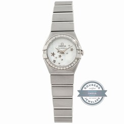 Omega Constellation 123.15.24.60.05.003 Quartz Steel Diamonds MOP Ladies Watch 7612586233029