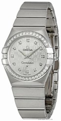 Omega 123.15.27.60.52.001 Constellation Women Diamonds 27MM Watch - New in Box 7612586213717