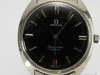 Vintage OMEGA SEAMASTER COSMIC Automatic Steel Black Dial, Very Good Condition