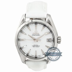 Omega Seamaster 231.13.39.21.55.001 Auto Steel MOP Diamonds Ladies Watch Date