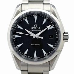Pre-Owned OMEGA Seamaster Aqua Terra SS Black Men's Watch 231.10.39.60.06.001,MR 7612586232886