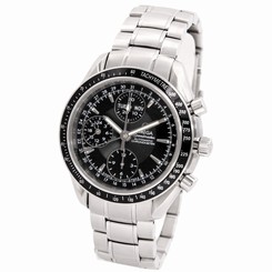 Pre-Owned OMEGA Speedmaster Day-Date Automatic Black Men Wristwatch 3220.50, ML