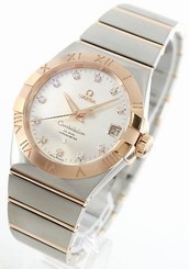 Omega 123.20.38.21.52.001 Constellation Men's Co-Axial 38MM DIA Watch New in Box