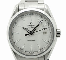 Pre-Owned OMEGA Seamaster Aqua Terra SS Silver Mens Watch 231.10.39.60.02.001,MR 7612586232879