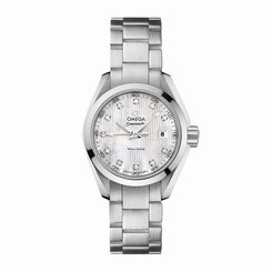 NEW OMEGA SEAMASTER Aqua Terra Steel 150 M Quartz Ladies Ref 231.10.30.60.55.001 7612586233227