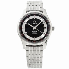 Omega De Ville Prestige Black Date Auto Steel Mens Watch 431.30.41.21.01.001