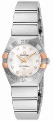 New OMEGA Constellation White Pearl Diamond Women's Watch 123.20.24.60.55.005,MR 7612586236624