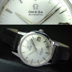 1960s Vintage OMEGA Seamaster Calendar 503 Automatic Date Steel Mens Watch Uhr