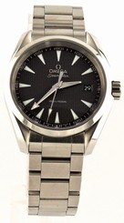 ORIGINAL OMEGA SEAMASTER AQUA TERRA 231.10.39.60.06.001 GRAY QUARTZ MENS WATCH 7612586232886