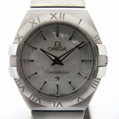 Pre-owned OMEGA Constellation 123.10.24.60.05.001 Quartz Women's Watch, LL