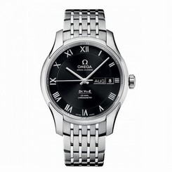 OMEGA MEN'S 41MM STEEL BRACELET & CASE AUTOMATIC ANALOG WATCH 43110412201001