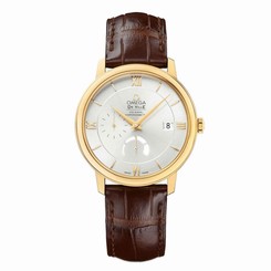 OMEGA MEN'S DE VILLE 39.5MM LEATHER BAND AUTOMATIC WATCH 424.53.40.21.02.002