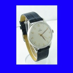 WW2 Steel Omega Non-Magnetic Military Wrist Watch 1943
