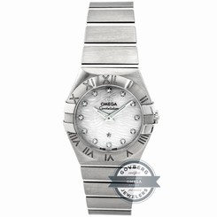 Omega Constellation 123.10.27.60.55.004 Quartz 27mm Steel MOP Ladies Watch