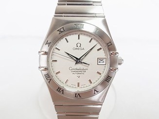 Fake AAA Pre-Owned OMEGA Constellation SS White Dial Men's Automatic Watch 1502.30, MR Watch