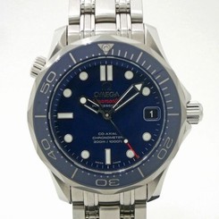 Pre-Owned OMEGA Seamaster 300 SS Blue Men's Auto Watch 212.30.36.20.03.001, MR 7612586220098