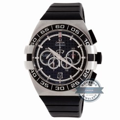 Omega Constellation Double Eagle 121.32.44.52.01.001 Auto Steel Mens Strap Watch