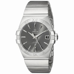 OMEGA WOMEN'S 38MM STEEL BRACELET & CASE AUTOMATIC WATCH 123.10.38.21.06.001