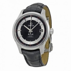 OMEGA MEN'S DE VILLE 41MM LEATHER BAND AUTOMATIC WATCH 431.33.41.21.01.001