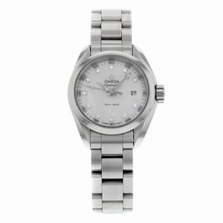 23110306055001 Omega Aqua Terra Quartz Ladies Watch 231.10.30.60.55.001