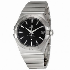 OMEGA MEN'S CONSTELLATION 38MM STEEL CASE AUTOMATIC WATCH 123.10.38.21.01.001