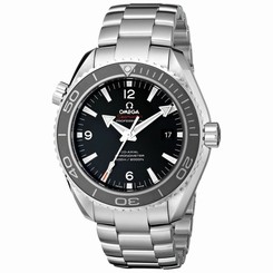 23230462101001 Omega Men's 232.30.46.21.01.001 Seamaster Black Dial Watch 640522174447