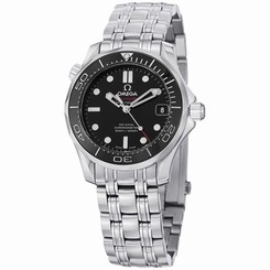 Omega 212.30.36.20.01.002 Seamaster Automatic Unisex Watch - Black Dial 640522181346