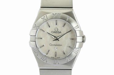 Pre-Owned Omega Constellation Brushed Women's Wristwatch 123.10.24.60.05.001,MR 7612586177248