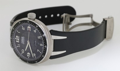Oris 7589 Swiss Automatic Mechanical TT3 Date Titanium Crystal Wrist Watch