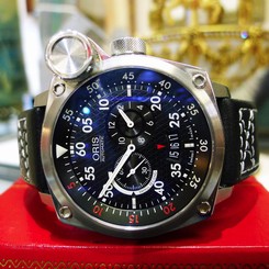 Oris BC4 "Der Meisterflieger" Men's Aviation Chronograph Watch 649-7632-4164LS