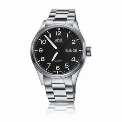 NEW ORIS 75276984164 BIG CROWN ProPilot DAY DATE 752 7698 4164 STAINLESS STEEL