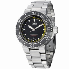 Oris Aquis Depth Gauge Automatic Black Dial Steel Men's Watch 73376754154MB