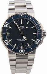 Oris Aquis Blue Dial Stainless Steel Men's Watch 73376534155MB 845960025980