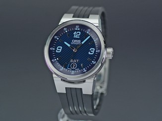 Pre-Owned ORIS Williams F1 SS/Rubber Men's AT Watch 01 635 7560 4165-0742501,MR