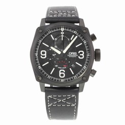 Oris BC4 01 674 7633 4794-07 5 24 58BFC SS Black Plated Automatic Men's Watch