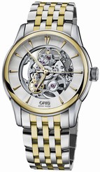 Oris Automatic Artelier Skeleton Mens Watch (0173476704351-0782178)
