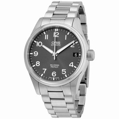 Oris Automatic Gray Dial Stainless Steel Men's Watch 75176974063MB