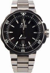 Oris Men's 73376827154MB Divers Titanium Watch
