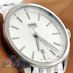 Oris 01 733 7642 4051-07 8 21 80 Artix Date Automatic Steel Bracelet Mens Watch