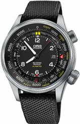 73377054134FS-BLACK ORIS BIG CROWN PROPILOT ALTIMETER WITH FEET SCALE WATCH