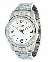 Oris Big Crown Swiss Team Hunter Steel Automatic Mens Watch 01 733 7649 4031
