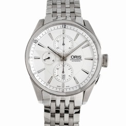 Oris Artix Chrono Auto 44mm Silver Dial Bracelet Men's Watch 674 7644 4051MB 845960026161