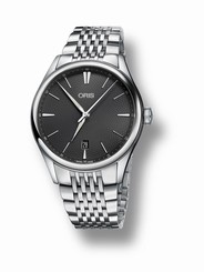 ORIS Artelier Date Gray Dial Stainless Steel Men's Watch 733 7721 4053